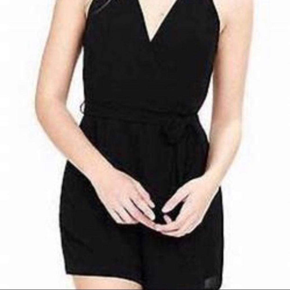 Black brand new romper